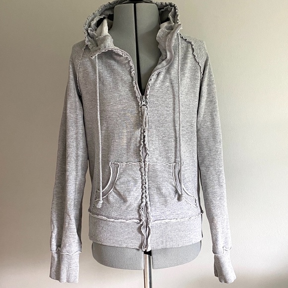 The Limited Gray Hoodie Sweatshirt Size LARGE - Picture 1 of 7